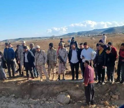 کشف یک شی سنگی تاریخی در منطقه غیرباستانی شهرستان اصلاندوز استان اردبیل