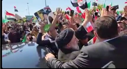 استقبال سوری‌ها از رئیسی