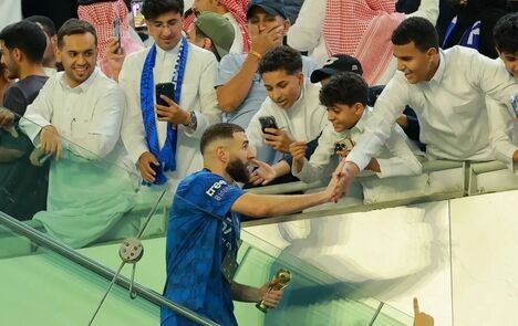 کریم بنزما از الهلال جدا شد