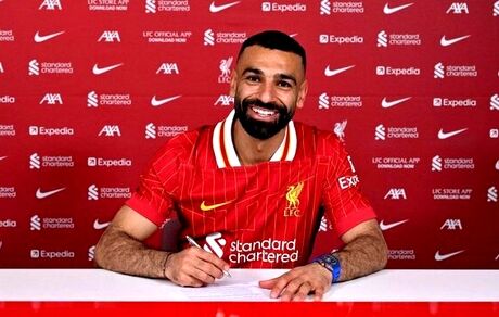 محمد صلاح قراردادش را با لیورپول تمدید کرد