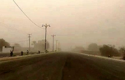 آلودگی هوای بوشهر به وضع خطرناک رسید