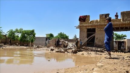 ۳۵ کشته در افغانستان بدلیل بارش شدید باران