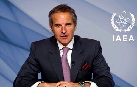 گروسی:آژانس و ایران روی ریل همکاری هستند