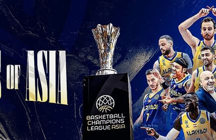 الریاضی لبنان قهرمان لیگ قهرمانان بسکتبال آسیا شد