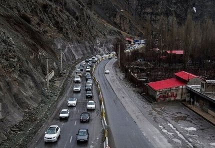 جاده کندوان چهار روز مسدود می‌شود