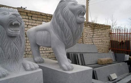 نصب شیرسنگی در استان کهگیلویه و بویراحمد ممنوع شد