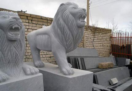 نصب شیرسنگی در استان کهگیلویه و بویراحمد ممنوع شد