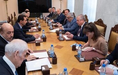 
توافق اسد و هیئت روس بر اهمیت عملیات ارتش سوریه در حلب و ادلب
