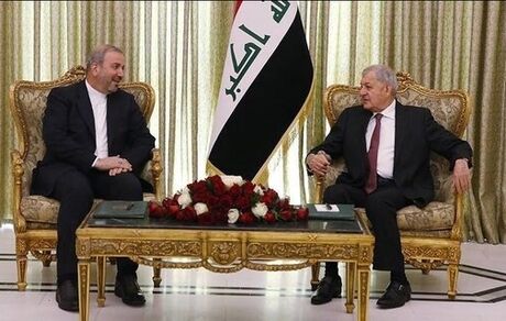 رییس‌جمهور جدید عراق: نگاه ما به ایران به عنوان شریکی برای مصالح دو کشور است