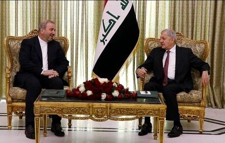 رییس‌جمهور جدید عراق: نگاه ما به ایران به عنوان شریکی برای مصالح دو کشور است