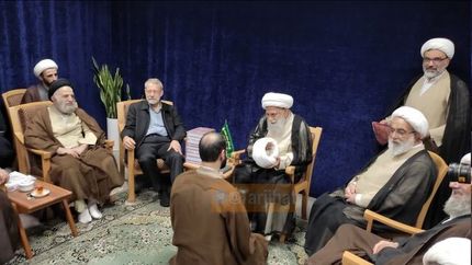 پسر علی لاریجانی معمم شد