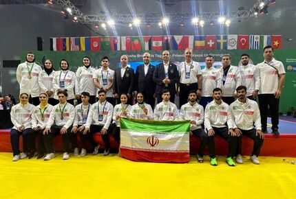 ووشو ایران نایب قهرمان جهان شد