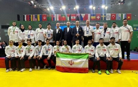ووشو ایران نایب قهرمان جهان شد