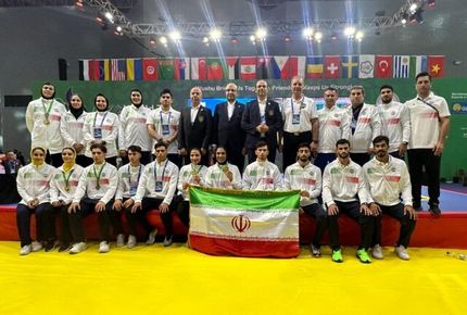 ووشو ایران نایب قهرمان جهان شد