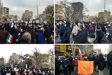  تجمع اعتراضی مردم تبریز در مقابل کنسولگری ترکیه برگزار شد