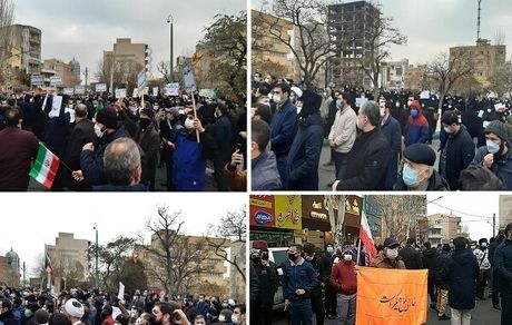  تجمع اعتراضی مردم تبریز در مقابل کنسولگری ترکیه برگزار شد