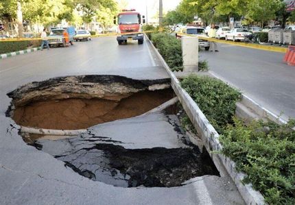 سرعت فرونشست در جنوب غرب تهران به شدت افزایش یافت
