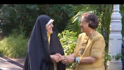 دیدار معصومه ابتکار با خواهر پادشاه تایلند