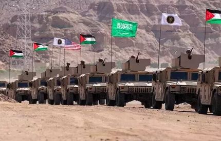 رزمایش مشترک اردن با سی کشور آغاز شد