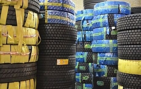 دستگیری یک متهم بدلیل احتکار لاستیک در آذرشهر