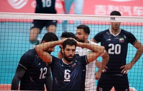 سقوط دوباره تیم ملی والیبال در رنکینگ جهانی