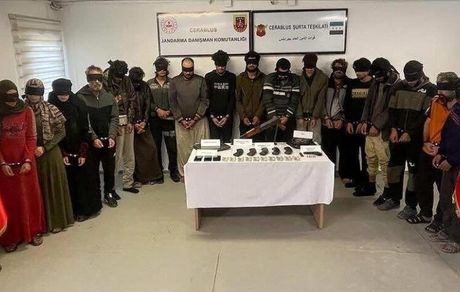 ترکیه، ۱۸ تروریست داعش و پ‌ک‌ک را در سوریه دستگیر کرد