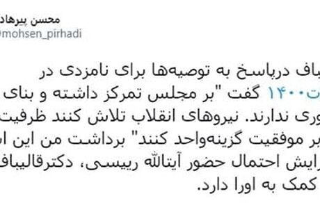 قالیباف، کاندیدای انتخابات ۱۴۰۰ نمی‌شود