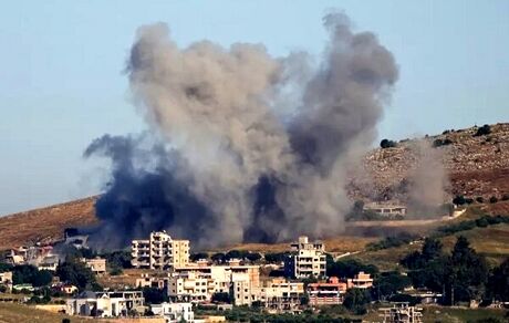 ادامه حملات سنگین ارتش اسرائیل به جنوب لبنان