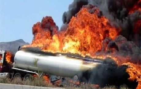سه مصدوم در انفجار تانگر گاز در جویبار