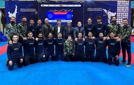 قهرمانی دوباره بیمه تعاون در سوپرلیگ کاراته