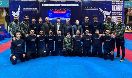 قهرمانی دوباره بیمه تعاون در سوپرلیگ کاراته