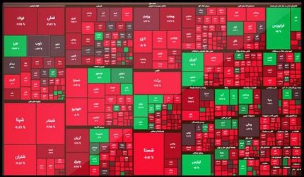 افت سنگین بورس در بیست و یکمین روز شهریور / کانال یک میلیون و ۵۰۰ هزار دوباره از دست رفت