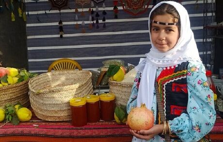 نخستین «جشن انار» داورزن برگزار شد