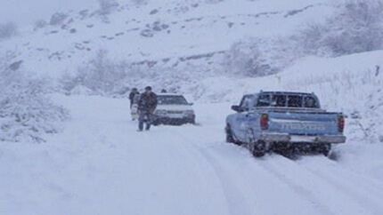 برف، راه تمام روستاهای الیگودرز را مسدود کرد