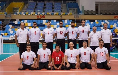 قهرماین تیم ملی والیبال نشسته ایران در آسیا