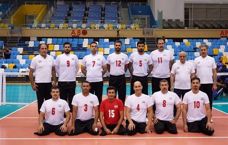 قهرماین تیم ملی والیبال نشسته ایران در آسیا