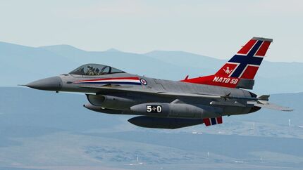 نروژ به اوکراین F16 می‌دهد