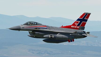 نروژ به اوکراین F16 می‌دهد