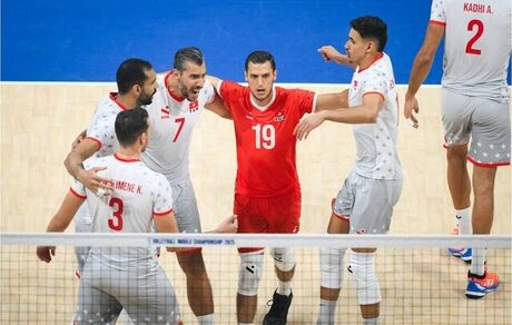 والیبال قهرمانی جهان: تونس صعود کرد / مصر حذف شد