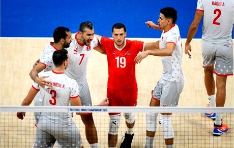 والیبال قهرمانی جهان: تونس صعود کرد / مصر حذف شد