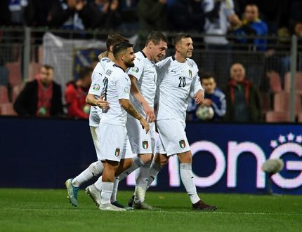 صعود دانمارک در شب جشنواره گل ایتالیا و اسپانیا