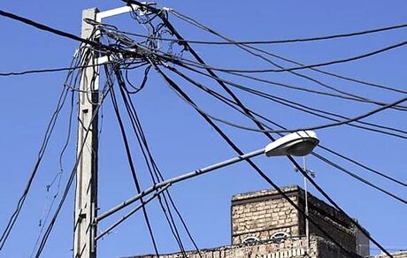 ادامه دزدی کابل‌های تلفن و برق: سرقت ۶۴ کیلومتر کابل برق در یک شهر