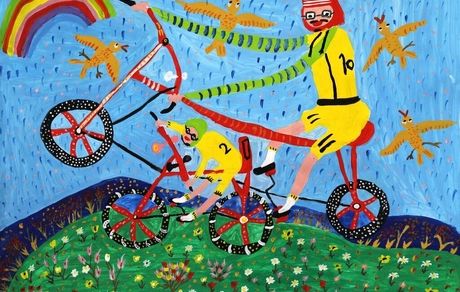 دختر بوکانی موفق به دریافت جایزه المپیاد هنری آمریکا شد