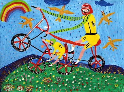 دختر بوکانی موفق به دریافت جایزه المپیاد هنری آمریکا شد