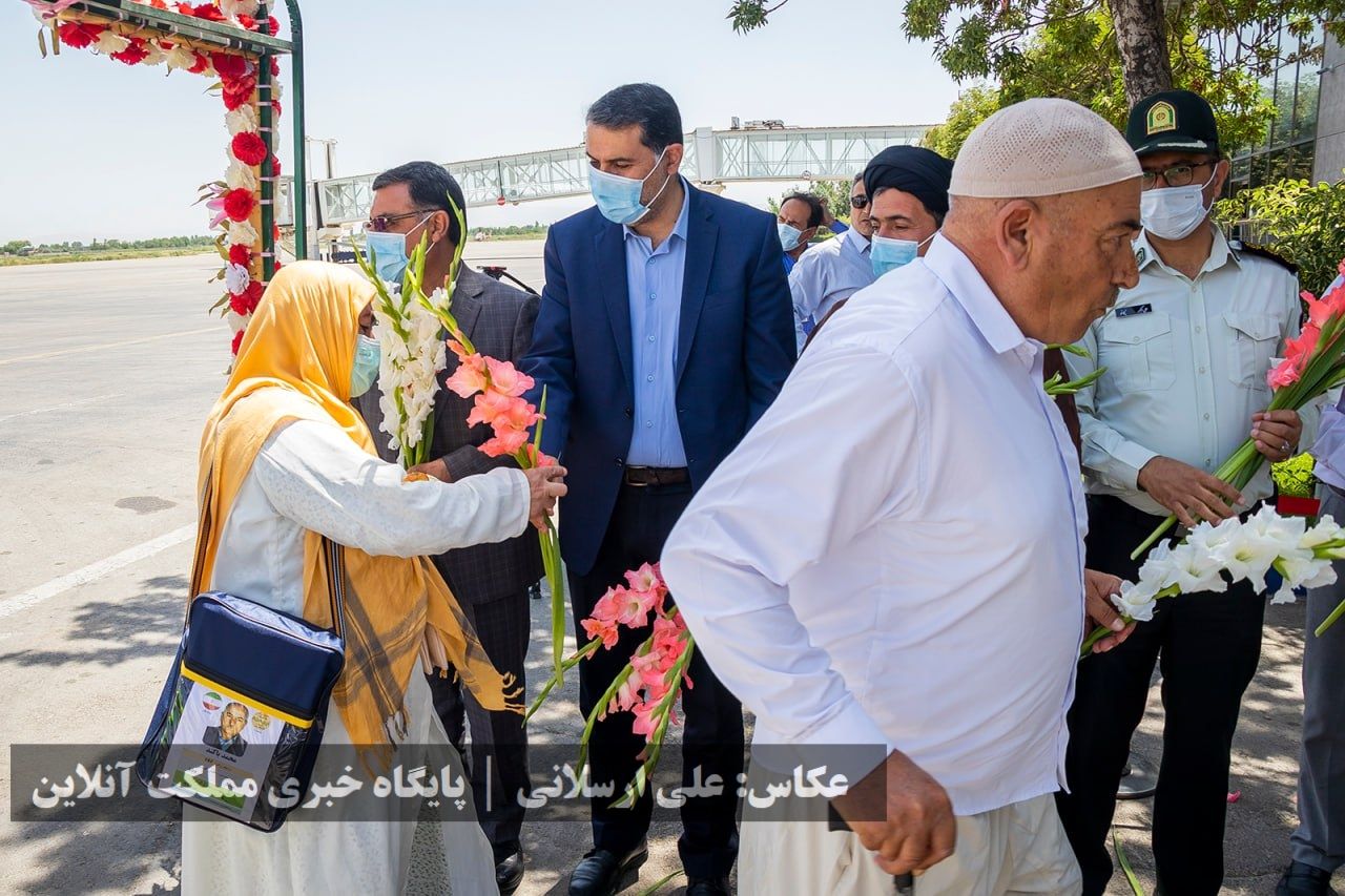 بازگشت حجاج آذربایجان‌غربی از سرزمین وحی