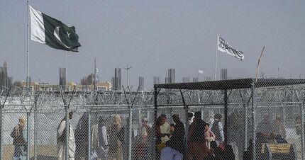 درگیری طالبان و ارتش پاکستان بر سر حصارکشی