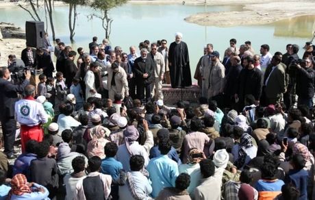 روحانی: در کنار مردم مناطق سیل‌زده استان سیستان و بلوچستان هستیم