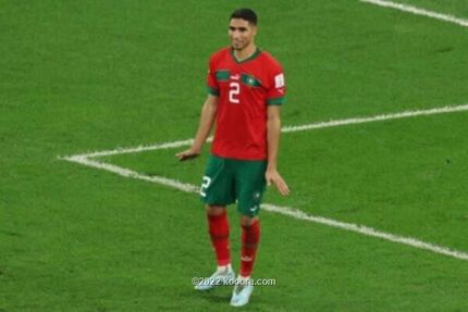 بازیکن تیم ملی مراکش با رئیس فیفا درگیر شد