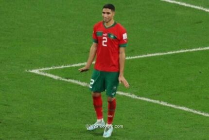 بازیکن تیم ملی مراکش با رئیس فیفا درگیر شد