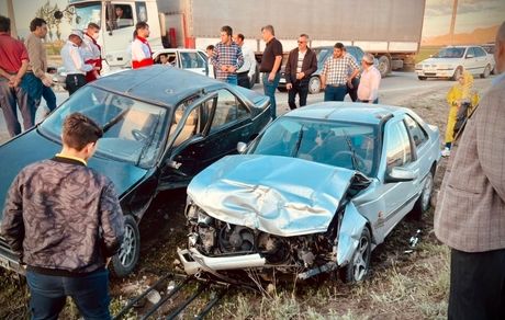 ۱۸ کشته و مصدوم در دو تصادف پیاپی جاده ارومیه-سلماس